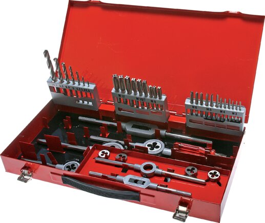 Exemplary representation: Thread cutting tool set